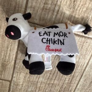 Chick-Fil-A Cow Plush Standing 4" Eat Mor Chikin Promotional 2024